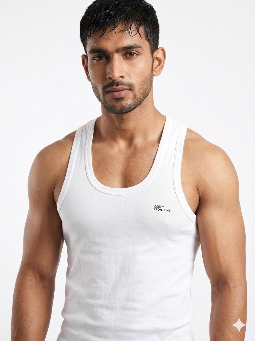 Classic White Vest